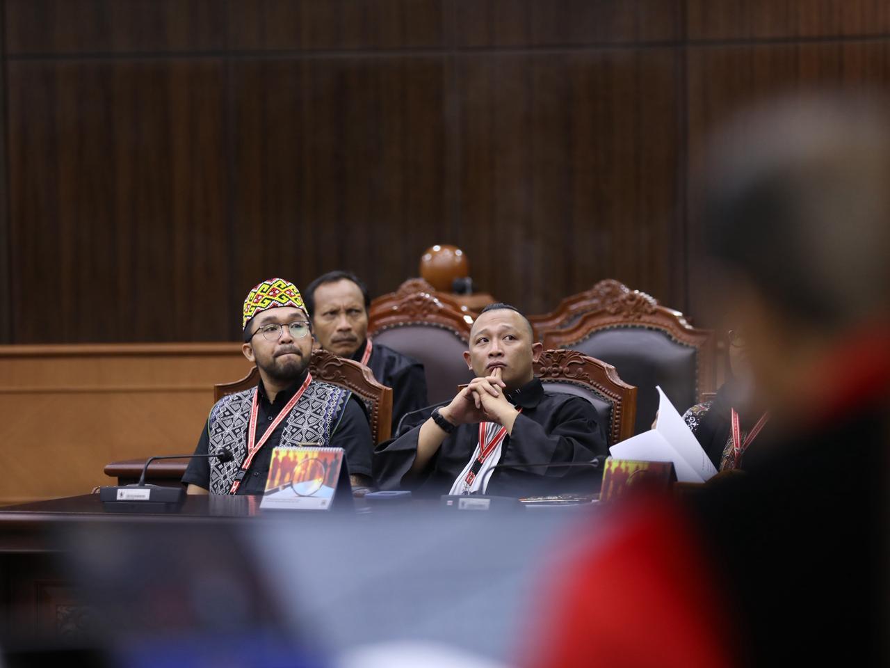 Tim Hukum ANF Law Firm di persidangan Mahkamah Konstitusi